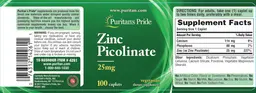 Zinc Picolinate 25 mg