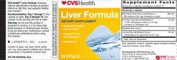 Label for Liver Formula