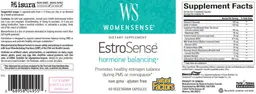 Label for EstroSense