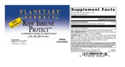 Label for Kids' Immune Protect