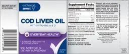 Label for Cod Liver Oil