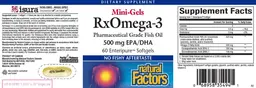 Label for RxOmega-3