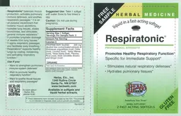Label for Respiratonic