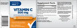 Label for Vitamin C 500 mg