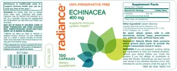 Label for Enchinacea 400 mg