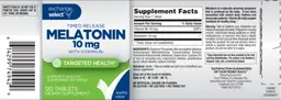 Label for Melatonin 10 mg