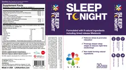Label for Sleep Tonight