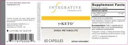 Label for 7-KETO