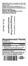 Label for Pomegranate/Noni
