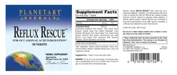 Label for Reflux Rescue