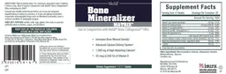 Label for Bone Mineralizer Matrix