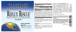 Label for Reflux Rescue