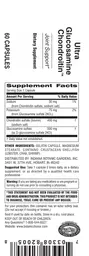 Label for Ultra Glucosamine Chondroitin