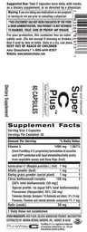 Label for Super C Plus