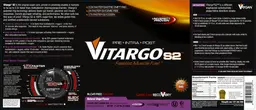 Label for Vitargo S2 Natural Grape Flavor
