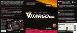 Label for Vitargo S2 Natural H2Omelon Flavor