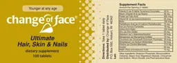 Label for Ultimate Hair, Skin & Nails