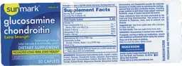 Label for Glucosamine Chondroitin Extra Strength