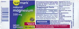 Natural Magnesium 250 mg