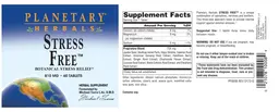 Label for Stress Free