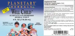 Label for Well Child