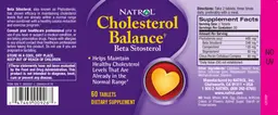 Label for Cholesterol Balance