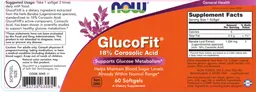 Label for GlucoFit