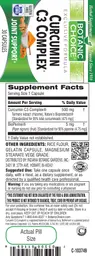 Label for Curcumin C3 Complex
