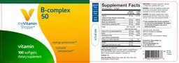 Label for B-Complex 50