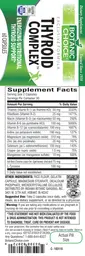 Label for Thyroid Complex