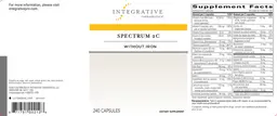 Spectrum 2C without Iron