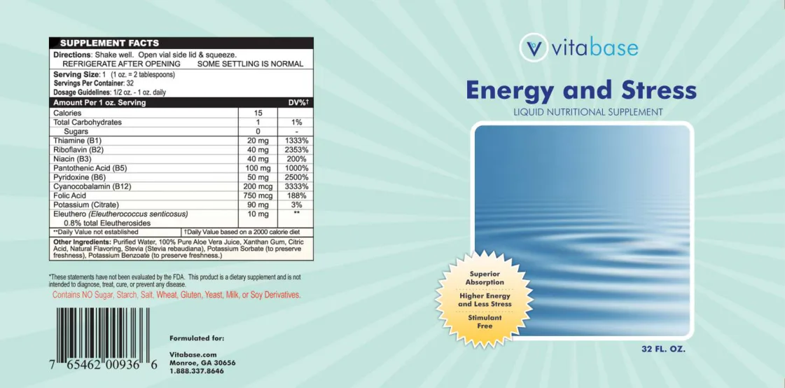 Label for Energy And Stress