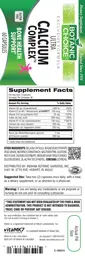 Label for Ultra Calcium Complex