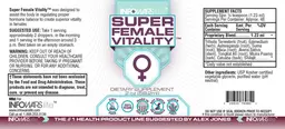 Label for Super Female Vitality