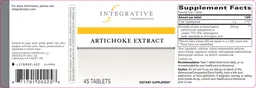 Label for Artichoke Extract