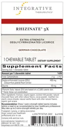 Label for Rhizinate 3X German Chocolate