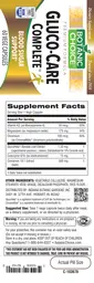 Label for Gluco-Care Complete