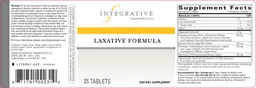 Label for Laxative Formula