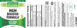 Label for HGH Booster Formula