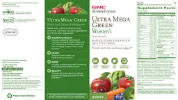 Label for Ultra Mega Green Women's