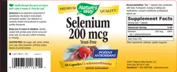 Label for Selenium 200 mcg