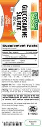 Label for Glucosamine Sulfate 500 mg