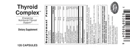 Label for Thyroid Complex