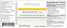 Label for Recancostat 100