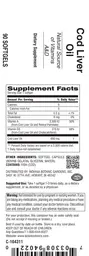 Label for Cod Liver Oil