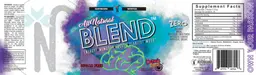 Label for All Natural Blend Cosmic Swirl Natural Orange & Pomegranate Flavors
