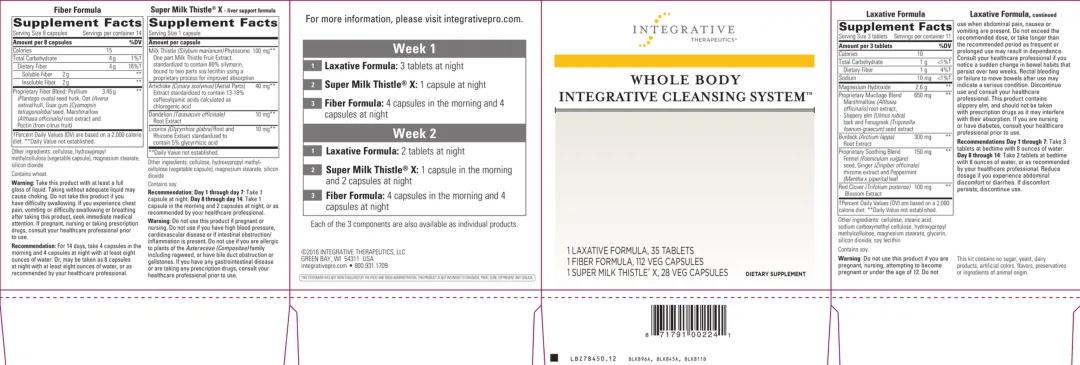Label for Fiber Formula