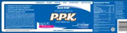 Label for P.P.K. Cream Soda