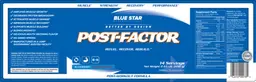Label for Post-Factor Blueberry Pomegranate