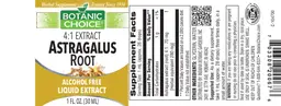 Label for Astragauls Root